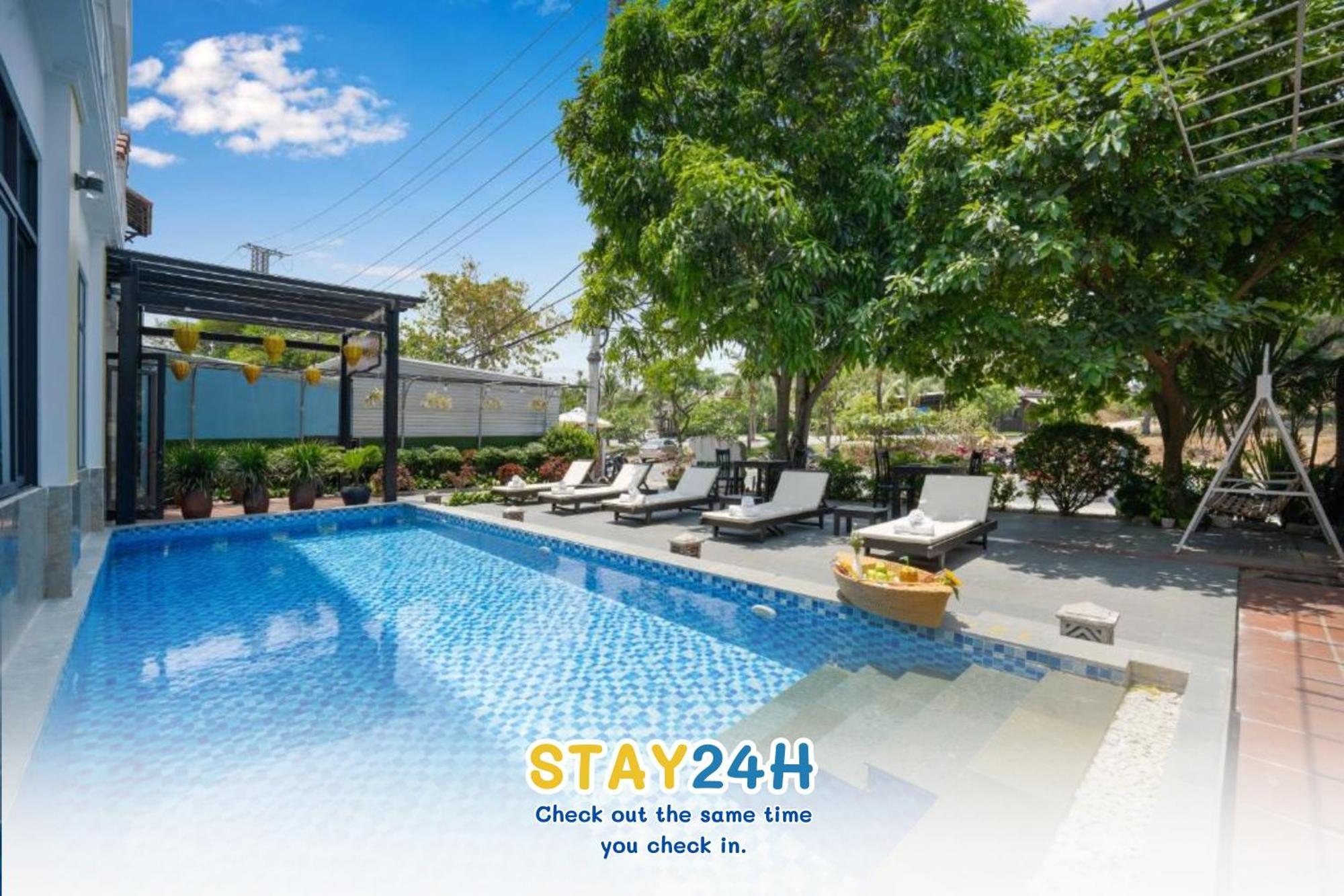 הוי אן Viet Long Hoian Beach Hotel - Stay 24H מראה חיצוני תמונה